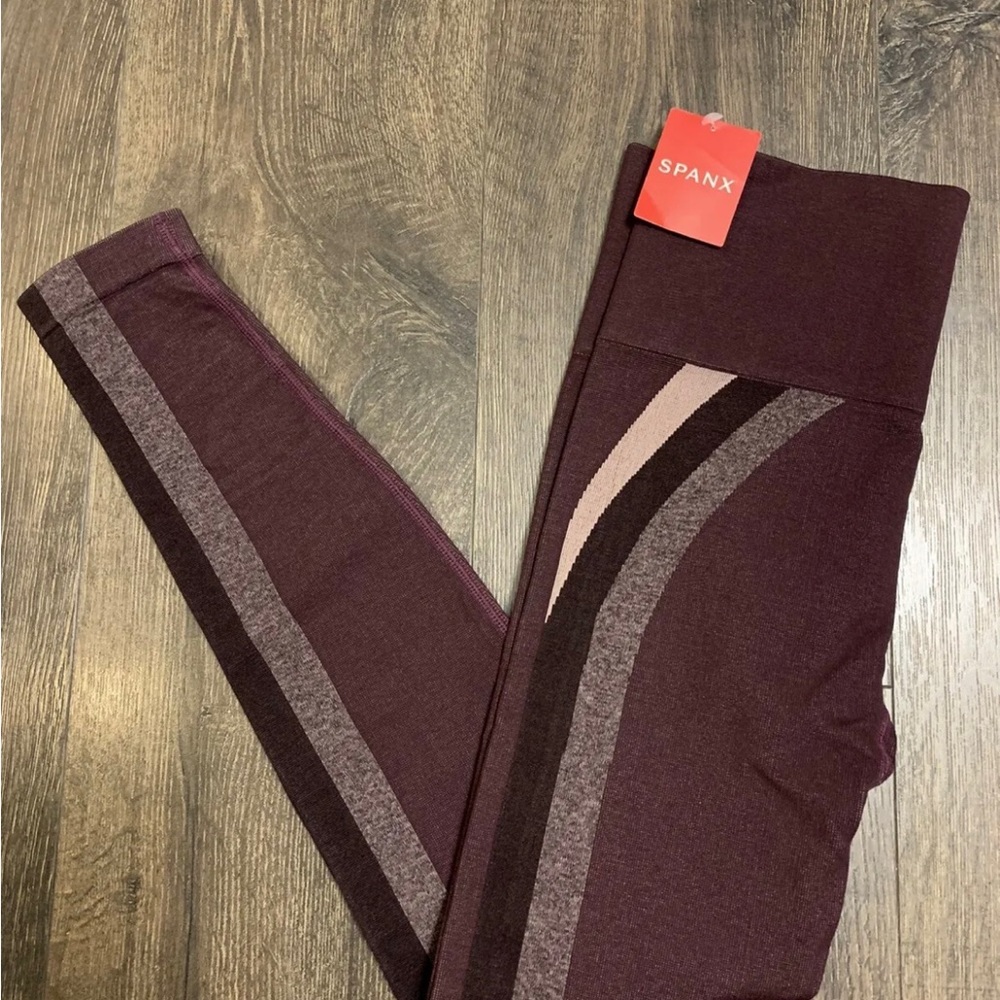 Brand new with tags Spanx striped leggings - size small